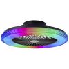 Brilliant G60040/06 Badria LED stropní světlo s ventilátorem LED modul pevně vestavěné LED 40 W černá Brilliant G60040/06 Badria LED stropní světlo s ventilátorem LED modul pevně vestavěné LED 40 W černá