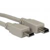 RS PRO Kabel USB do zásuvky IC Vnější, řada: RS PRO, A: Mini USB typu A, 1 m Vnější, Béžová, B: Mini USB typu A