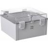 TRU COMPONENTS TC-PSC-30x30x18 skříňový rozvaděč 300 x 300 x 180 ABS, polykarbonát světle šedá 1 ks TRU COMPONENTS TC-PSC-30x30x18 skříňový rozvaděč 300 x 300 x 180 ABS, polykarbonát světle šedá 1 ks