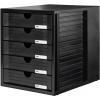 HAN Systembox 1450-13 box se zásuvkami černá DIN A4, DIN C4 Počet zásuvek: 5 HAN Systembox 1450-13 box se zásuvkami černá DIN A4, DIN C4 Počet zásuvek: 5
