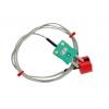 Knoflíkový magnet termočlánek 1 m kabel typ K Nerezová ocel 1 m sonda, -50 °C 4.5 mm na 250 °C RoHS Compliant, IEC RS