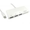 Rozbočovač USB, standard: USB typu C, USB typu A USB 3.0, počet portů USB: 3 USB RS PRO