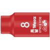 Wera 8790 B VDE 05004952001 vnější šestihran VDE vložka zástrčného klíče 8 mm 3/8 Wera 8790 B VDE 05004952001 vnější šestihran VDE vložka zástrčného klíče 8 mm 3/8