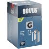 Novus Tools 042-0769 svorky z plochého drátu Typ 11 5000 ks Rozměry (d x š) 14 mm x 10.6 mm