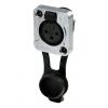 Re-An Products Konektor XLR, barva Stříbrná, počet kontaktů: 3, orientace těla: Rovný Vnitřní, pokovení: Cín, Nástrčkový Re-An Products Konektor XLR, barva Stříbrná, počet kontaktů: 3, orientace těla: Rovný Vnitřní, pokovení: Cín, Nástrčkový