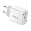 IWH USB nabíječka, 1x USB A , 1x USB-C®, 30 W, Dodávka energie, QC 3.0, bílá IWH USB nabíječka, 1x USB A , 1x USB-C®, 30 W, Dodávka energie, QC 3.0, bílá