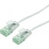 roline recycled material 21.45.3403 RJ45 síťové kabely, propojovací kabely CAT 6A U/UTP 1.00 m šedá nestíněný, extrémně tenký , PVC plášť 1 ks roline recycled material 21.45.3403 RJ45 síťové kabely, propojovací kabely CAT 6A U/UTP 1.00 m šedá nestíněný, extrémně tenký , PVC plášť 1 ks