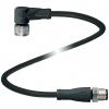 Pepperl+Fuchs V1-W-BK2M-PVC-U-V1-G upravený zástrčkový konektor pro senzory - aktory, 240776-0011, piny: 4, 4, 2 m, 1 ks