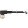 Kabel konektoru, A: Vnitřní, A: Pravoúhlý 4, 250V, IP65, IP66K, IP67 Murrelektronik Limited 10 m