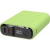 RealPower REALPOWER PB-10000 C powerbanka 10000 mAh, Dodávka energie, USB-C® (s napájením), světle zelená, Indikátor stavu
