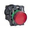 Schneider Electric Kontrolka, řada: Harmony Zapuštěná montáž LED Červená, průměr výřezu: 22 mm IP66 Kulatý 400V