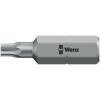 Wera Bit šroubováku, Nerezová ocel, Chromovaný, Šestihran, 6.35 mm, T10, počet kusů: 1 Wera Bit šroubováku, Nerezová ocel, Chromovaný, Šestihran, 6.35 mm, T10, počet kusů: 1