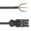 LED2WORK Konektor pro osvětlení, řada: 240100 Kabel Samec/samice Připojovací vedení s objímkou GST18i3 16A, délka LED2WORK Konektor pro osvětlení, řada: 240100 Kabel Samec/samice Připojovací vedení s objímkou GST18i3 16A, délka