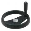 79211-R Elesa Černá Polypropylen Ruční kolo 125 mm
