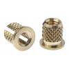 Závitová vložka, Zapuštěné, Mosaz RS PRO, průměr otvoru: 4.8 mm 6.35 mm Závitová vložka, Zapuštěné, Mosaz RS PRO, průměr otvoru: 4.8 mm 6.35 mm