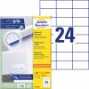 Avery-Zweckform 3474-200 70 x 37 mm papír bílá 5280 ks trvalé univerzální etikety 220 listů A4 Avery-Zweckform 3474-200 70 x 37 mm papír bílá 5280 ks trvalé univerzální etikety 220 listů A4