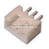 Vidlice jednořadá 1×3 W7600-03PSNTW0R, vývody rovné, rozteč 2,5 mm