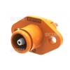 Výkonová DC zásuvka ESS-50A-06-S-OR, 1000 V / 50 A, 6 mm²