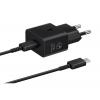 Samsung EP-T2510XBEGEU-B USB nabíječka, Rychlonabíječka, 1x USB-C®, 25 W, Dodávka energie, černá