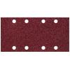 Wolfcraft 5801000 brusný papír na suchý zip, s otvory Zrnitost 180 (d x š) 185 mm x 93 mm 10 ks