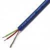 Audio kabel, řada: classic pro-patch 2žilový Stíněný, vnější průměr: 4.85 mm OD Van Damme, Modrá 100 m