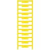 Group marker, Terminal markers, MultiCard, 33,3 x 5 mm, Polyamide, Colour: Yellow WAD 5 MC NE GE 1112920000 žlutá Weidmüller 48 ks Group marker, Terminal markers, MultiCard, 33,3 x 5 mm, Polyamide, Colour: Yellow WAD 5 MC NE GE 1112920000 žlutá Weidmüller 48 ks