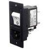 Schurter 3-109-718 IEC zástrčka C13/C14 zástrčka, rovná Počet kontaktů: 3 10 mA černá 1 ks Schurter 3-109-718 IEC zástrčka C13/C14 zástrčka, rovná Počet kontaktů: 3 10 mA černá 1 ks