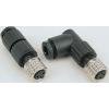 Kulatý konektor, počet kontaktů: 4, Kabel, velikost: M8 Hirschmann, pohlaví kontaktu: Vnější, orientace těla: Pravý úhel