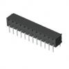 Patice PCB, řada: MMS, orientace těla: Rovný, rozteč: 2 mm Deska-deska, počet kontaktů: 24, počet řad: 2, Průchozí otvor