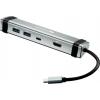 Canyon DS-3 4 porty USB-C® (USB 3.1) Multiport hub šedá