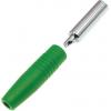 RS PRO Zásuvka na banánky, 4 mm, 30V, 24A, Zelená, Vnitřní Pájecí, materiál kontaktu: Mosaz, délka: 35 mm, pokovení RS PRO Zásuvka na banánky, 4 mm, 30V, 24A, Zelená, Vnitřní Pájecí, materiál kontaktu: Mosaz, délka: 35 mm, pokovení