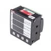 RS PRO Digitální panelový multifunkční měřič, řada: AP15 LED, výška výřezu: 92 mm, šířka výřezu: 92 mm pro Frekvence,