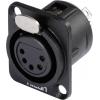 Hicon HI-X5DF-G XLR konektor přírub...