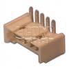 Vidlice jednořadá W1125-05PRT0C2R, 1×05, vývody 90°, rozteč 1,25 mm Vidlice jednořadá W1125-05PRT0C2R, 1×05, vývody 90°, rozteč 1,25 mm