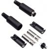 TRU COMPONENTS 1578798 mini DIN konektor zástrčka, rovná Pólů: 6 1 ks TRU COMPONENTS 1578798 mini DIN konektor zástrčka, rovná Pólů: 6 1 ks