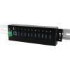 Rozbočovač USB 3.0 EX-1110HMVS, standard: USB 3.0 USB, počet portů USB: 10 Sběrnice USB 40 mm Exsys 198 mm 55mm