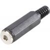 TRU COMPONENTS 1578806 jack konektor 3.5 mm zásuvka, rovná Pólů: 4 stereo černá 1 ks TRU COMPONENTS 1578806 jack konektor 3.5 mm zásuvka, rovná Pólů: 4 stereo černá 1 ks