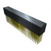 Patice PCB, řada: PTHF, orientace těla: Rovný, rozteč: 2 mm Deska-deska, počet kontaktů: 120, počet řad: 3, Průchozí