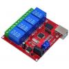 Komunikační a bezdrátový vývojový nástroj pro USB Relay Control Card USBB-RELAY04 Seeit, klasifikace: Modul USBB-RELAY04 Komunikační a bezdrátový vývojový nástroj pro USB Relay Control Card USBB-RELAY04 Seeit, klasifikace: Modul USBB-RELAY04