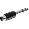 TRU COMPONENTS adaptér jack jack zástrčka 6,3 mm - cinch zásuvka stereo Pólů:3 1 ks