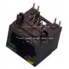 Zásuvka RJ-45 C0048-88NS02B0R, úhlové vývody, se 2× LED Zásuvka RJ-45 C0048-88NS02B0R, úhlové vývody, se 2× LED