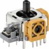 TRU COMPONENTS 98002C3 joystick 12 V/DC plastová páka pájecí piny 1 ks TRU COMPONENTS 98002C3 joystick 12 V/DC plastová páka pájecí piny 1 ks