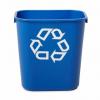 Rubbermaid Commercial Products Nádoba na odpad, Rubbermaid Commercial Deskside Recycling Container 12L, Modrá Rubbermaid Commercial Products Nádoba na odpad, Rubbermaid Commercial Deskside Recycling Container 12L, Modrá