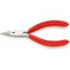 Ploché kleště 1, celková délka: 125mm, Nástrojová ocel speciální kvality délka čelistí 27mm Půl kola Knipex