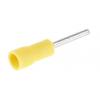 Krimpovací kolíkový konektor, řada: FVPC Izolované, průměr kolíku: 1.2 mm délka kolíku 10 mm barva Žlutá, max. AWG: 22 Krimpovací kolíkový konektor, řada: FVPC Izolované, průměr kolíku: 1.2 mm délka kolíku 10 mm barva Žlutá, max. AWG: 22