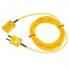 RS PRO Termočlánkový kabel/prodlužovací kabel, řada: ANSI K 105 °C Polyvinylchlorid 1 m Nestíněný, prameny vodičů: 7 x