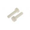 RS PRO Šroub s vnitřním šestihranem, Obyčejný, Nylon, M8, délka: 30 mm