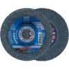 PFERD 67689062 Z Sgp Curve Steelox vějířovitý brusný kotouč Průměr 125 mm Ø otvoru 22.23 mm 10 ks