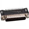 Konektor D-SUB vidlice 25 pinů C0551-25MBCBGBR, úhlové vývody