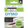 etikety DYMO D1 45800 Barva pásky: transparentní Barva písma:černá 19 mm 7 m etikety DYMO D1 45800 Barva pásky: transparentní Barva písma:černá 19 mm 7 m